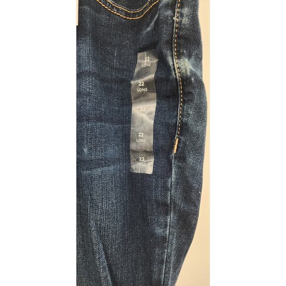 New NWT Lane Bryant Super‎ Stretch Signature Fit Skinny Mid Rise Size 22 Long - Picture 7 of 9